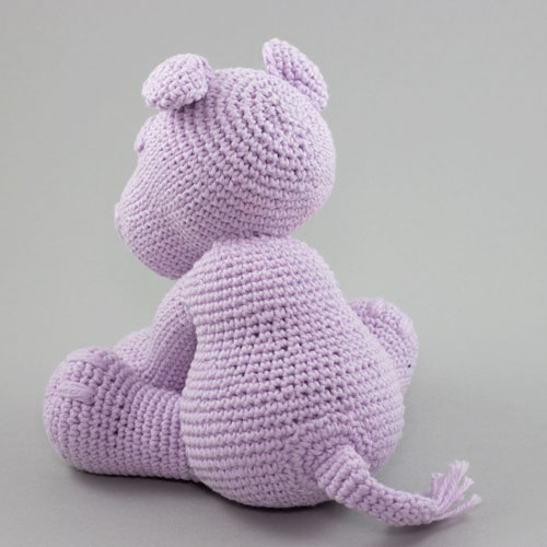 hippo crochet amigurumi pattern