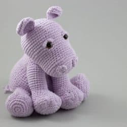 easy amigurumi hippo pattern