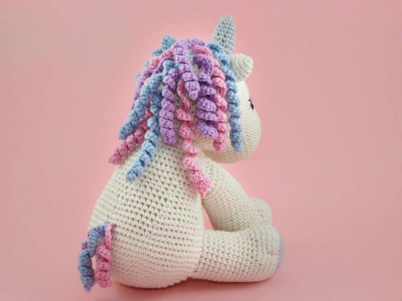 Easy Crochet Animal pattern for Unicorn