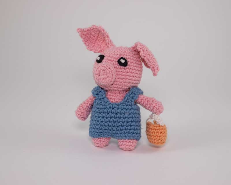 free Amigurumi pig