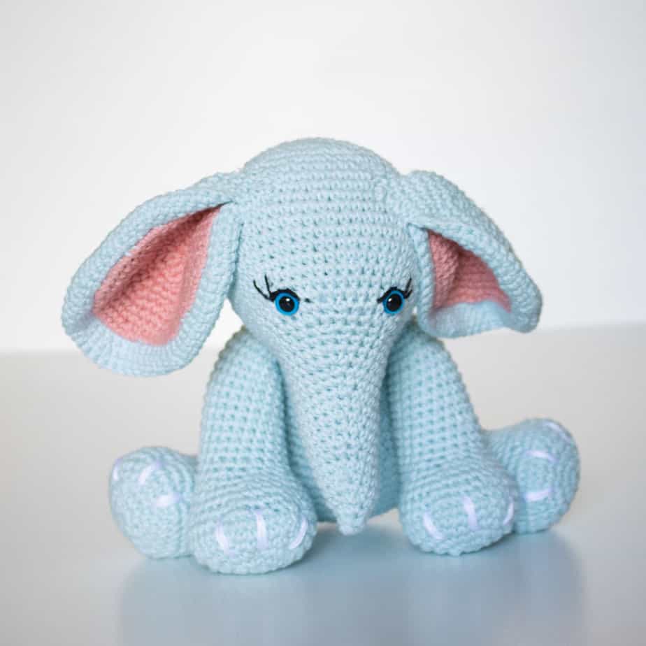 Handmade elephant plush
