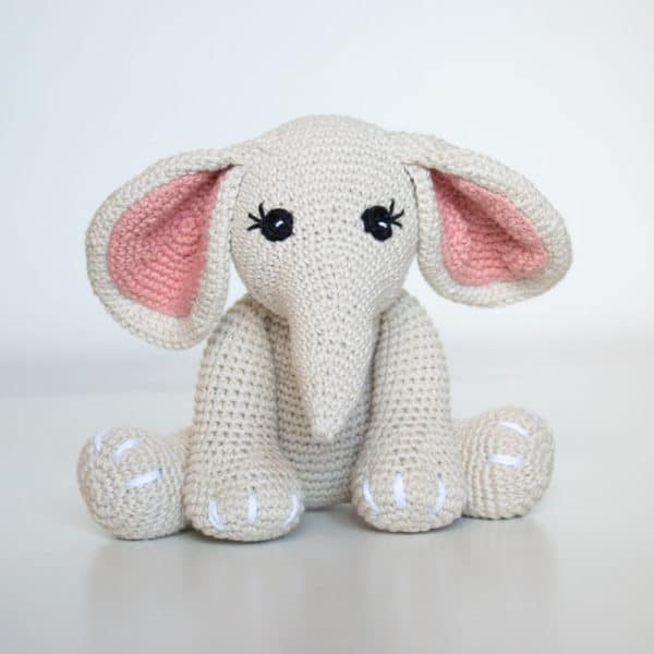 how to crochet an elephant